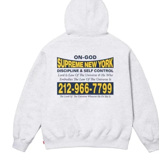 GOD SWEATSHIRT Black&Grey HOODED XL L FW24 Sapphire ON S M 0617